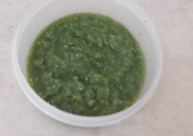 Pudina aur chibud chutney