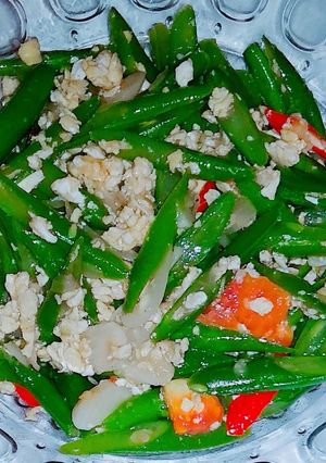 Foto resep Tumis buncis telur