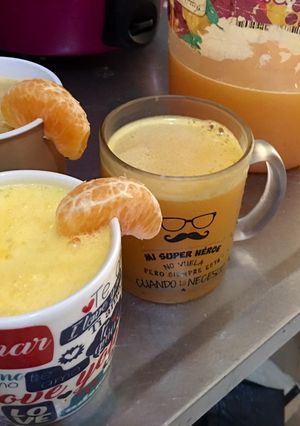 Una foto de Jugo de mandarina sorpresa