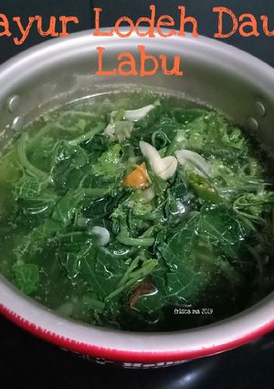 Foto resep Sayur Lodeh Daun Labu