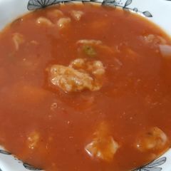 A picture of Chicken Manchurain.