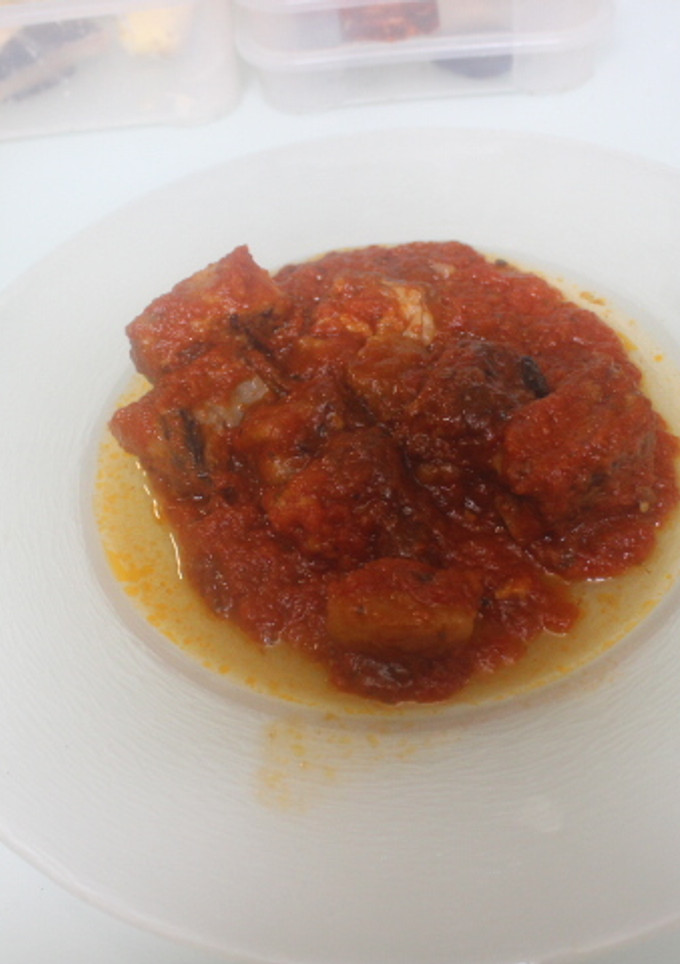 Una foto de Costillas de cerdo con tocino salado