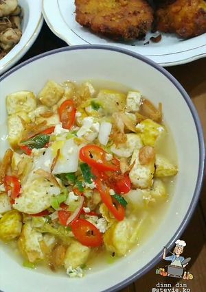 Foto resep Tumis sawi tahu saus tiram