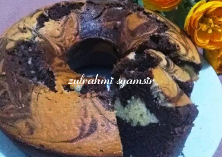 Resep Pound cake coklat marmer JTT 🤗, Enak Banget