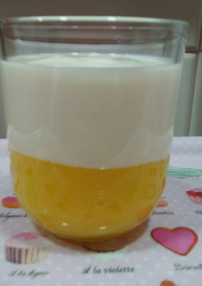 Una foto de Vasito de mango y yogur