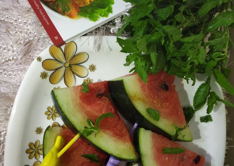 Recipe of Speedy Watermelon Chopsticks