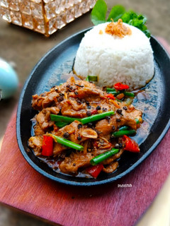 Foto resep Ayam Lada Hitam