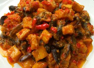 Foto resep Sambal goreng kentang dan jantung ayam