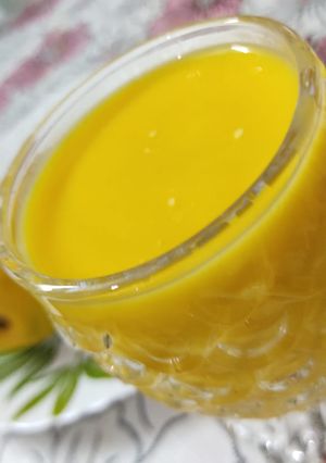A picture of Mango milkshake.