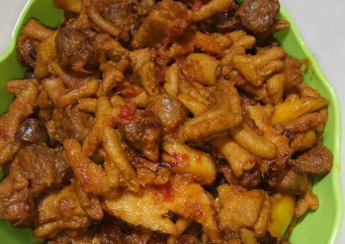  Resep Tumis usus dan jantung ayam oleh Fuji Maulita Cookpad