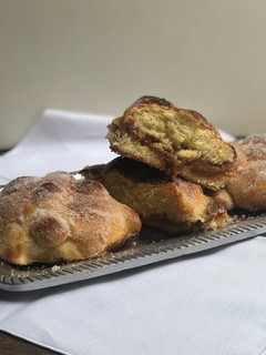 Una foto de Pan de muerto mexicano