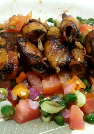 Foto resep Cumi Panggang Sambal Dabu Dabu