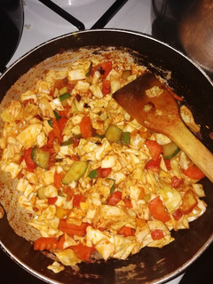 A picture of Mixed veges#kisumu internal contest.
