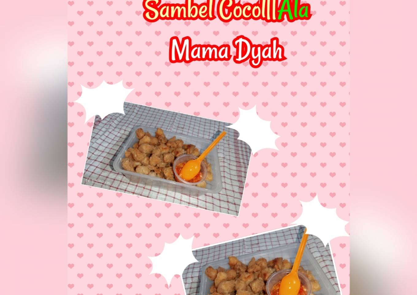 Ayam po pok sambel cocol||Ala mama Dyah