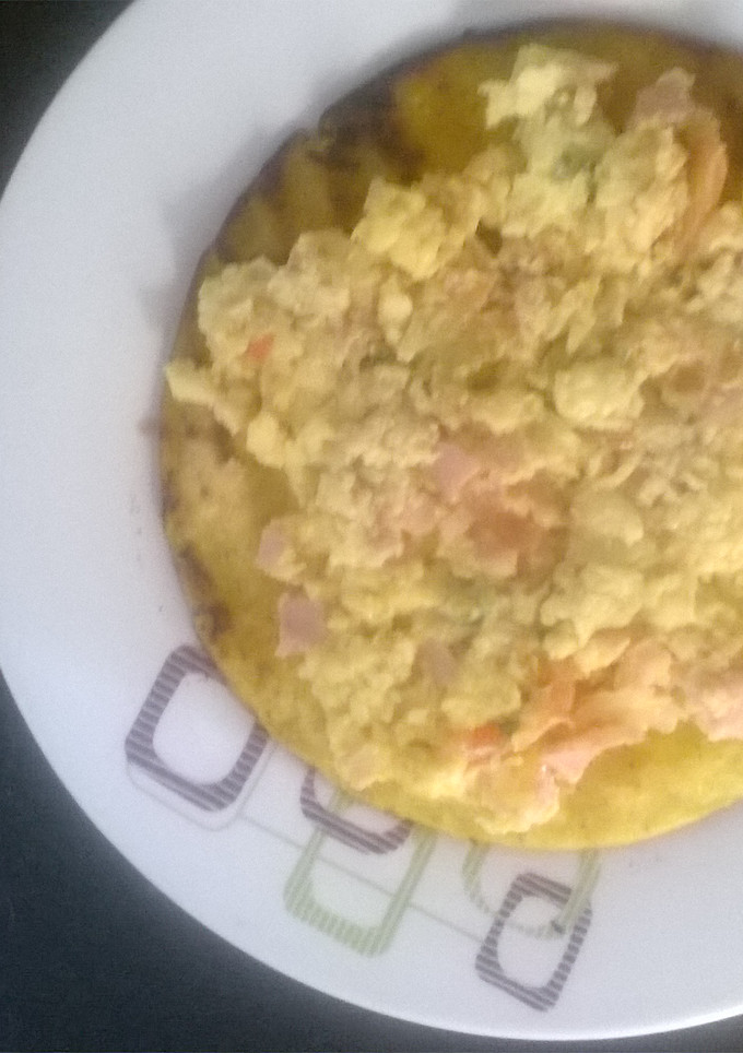 Una foto de Huevos revueltos especiales