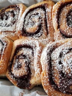 Kakaós csiga recept fotója