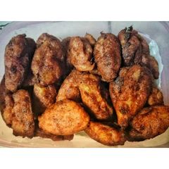 A picture of Cornedbeef nuggets.