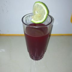 A picture of Betrootnpassion cocktail.