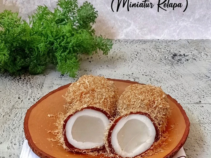 Cara Mudah Menyiapkan Resep Mochi kelapa (miniatur kelapa) yang Bisa Manjain Lidah Anti Ribet, Mantap