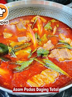 Gambar 👩🍳Asam Pedas Daging Tetel