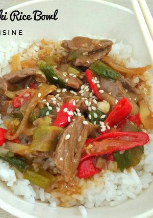 Foto resep Beef Teriyaki Rice Bowl