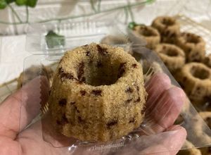 Foto resep Bolu Kukus Mini Pisang Ambon tanpa Mixer