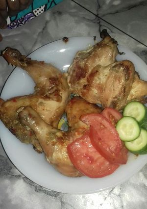 A picture of Baked chicken.