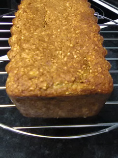 Una foto de Pan de plátano macho