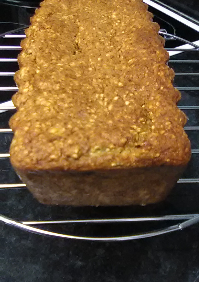 Una foto de Pan de plátano macho