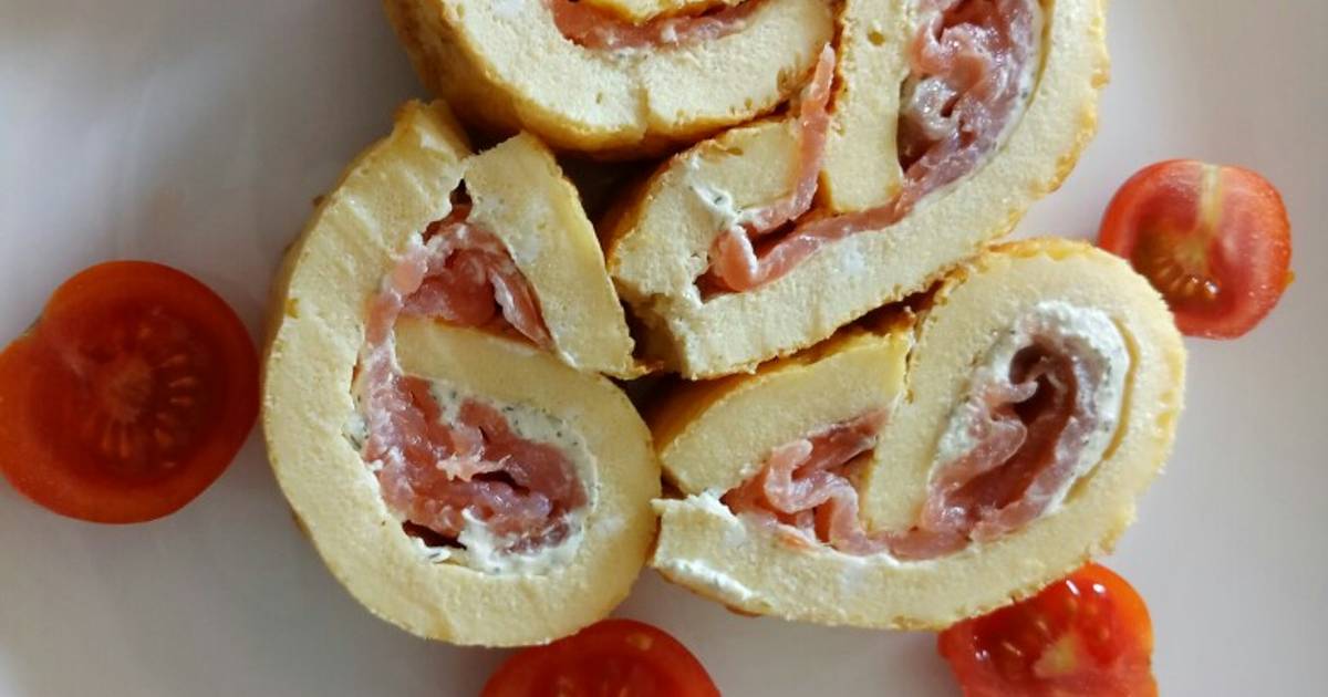 Salmon and philly egg roll Recipe by Miss Fluffy's Cooking (Angie's