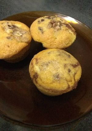 Una foto de Muffins Marmolados