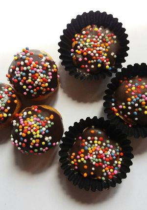 Foto resep Chocopeanut springkles top