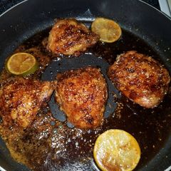 A picture of Honey lime chicken.