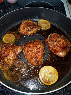 A picture of Honey lime chicken.