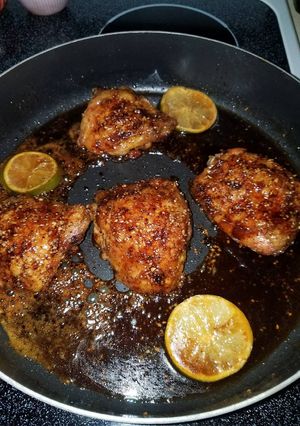 A picture of Honey lime chicken.