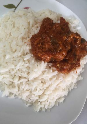 A picture of Goat Meat Stew.