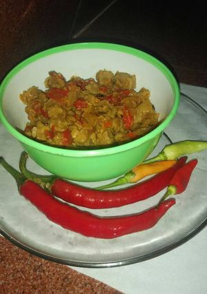 Foto resep Ponggol setan / sambel goreng tempe khas tegal
