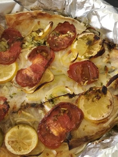 Una foto de Dorada al horno