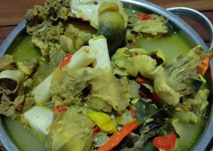 Thengkleng Solo asli