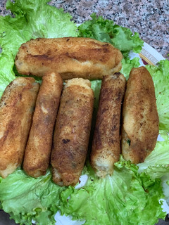 A picture of Potato cutlets.