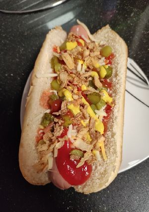 Una foto de Hot dog
