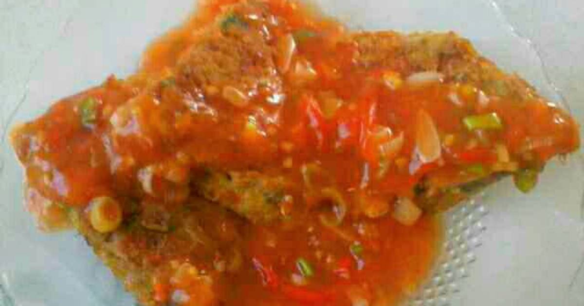 Resep Fuyunghai Telur Saus Asam Manis Pedas🔥 oleh Mrs.Bara Lim Cookpad