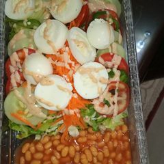 A picture of Egg salad.