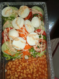 A picture of Egg salad.