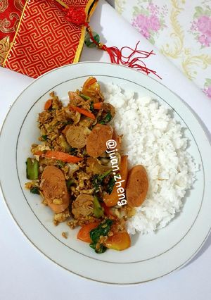 Foto resep Nasi Gila Vegetarian