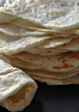 صورة لوصفة طريقة عمل خبز الطاوه أو الصاج
