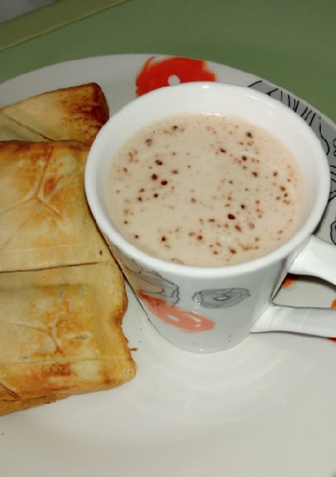 A picture of Simple breakfast and easy to prepare😜#1post1hope.