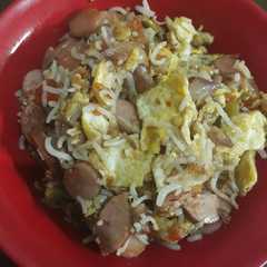 Nasi goreng keto super pedas রেসিপির প্রধান ছবি