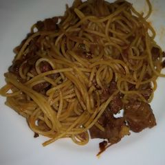 A picture of Spaghetti beef#mums recipe.