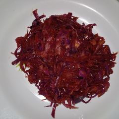 A picture of Stewed Purple Cabbage.